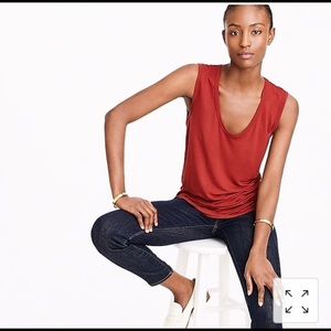 NEW J.Crew Light Blue Drapey Tank